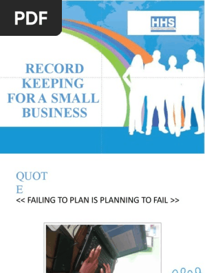 Record Keeping for Small Business