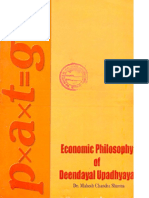 Sharma. Dr. Mahesh Chandra. Economic Philosphy of Deendayal Upadhayay