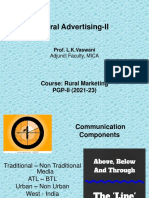 Rural Advertising-II: Brand Activation Strategies