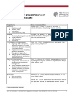 Entrance Exam Literature List EIM LSCM