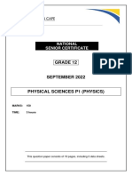 PHYS SCIENCES P1 GR12 QP SEPT2022 - English