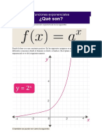 Funciones Exponenciales