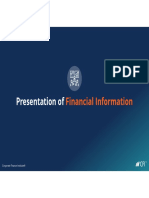 Presentation of Financial Information Course Presentation