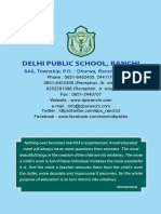 DPS Ranchi Almanac Guide