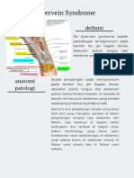 De Quervein Syndrome