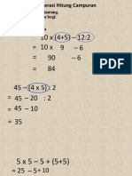 MTK Tema 1 - Operasi Hitung Campuran