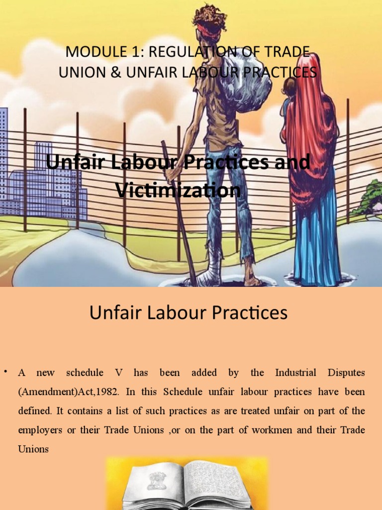 Unfair Labour Practices and Victimization | PDF | Unfair Labor Practice ...