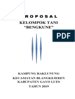 Proposal: Kelompok Tani "Bengkune"