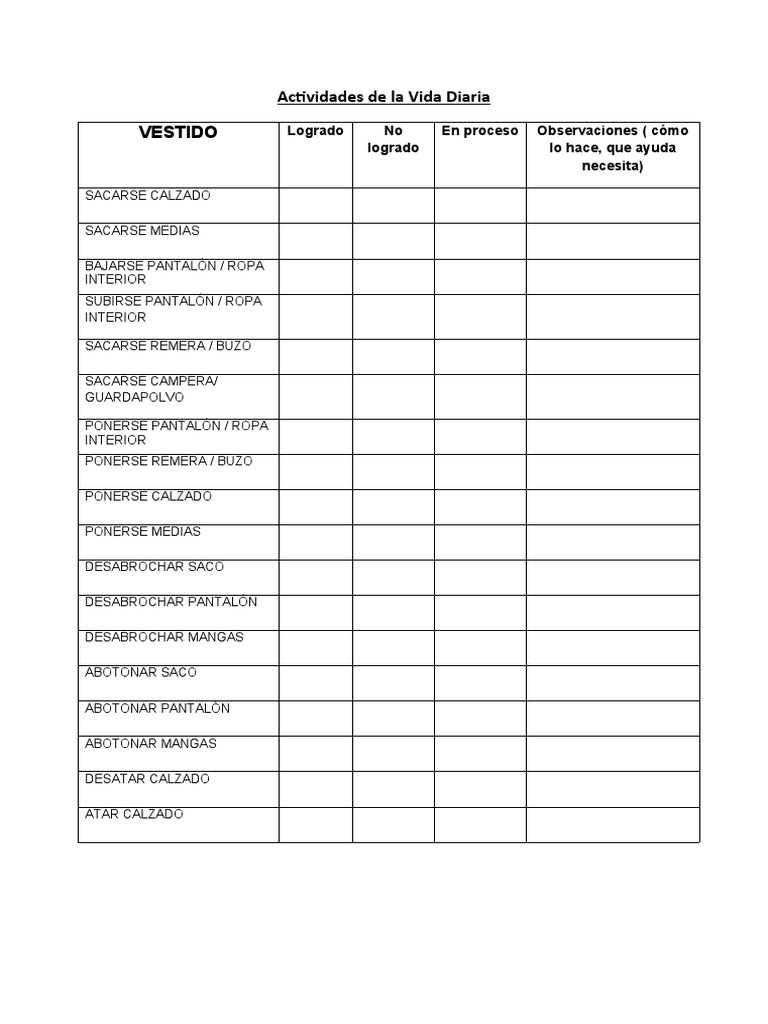Cuestionario evaluacion avd pdf