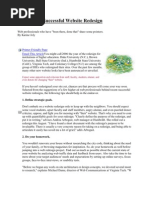 10 Tips to a Successful Website Redesign