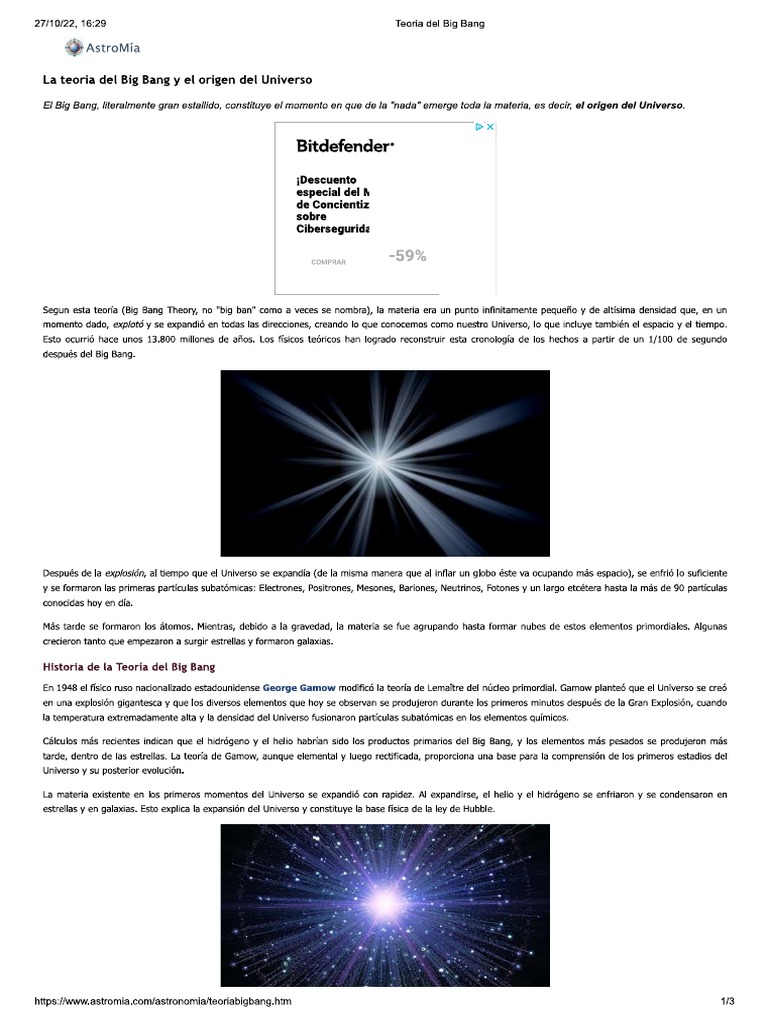 Big Bang | PDF