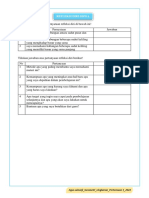 Pertemuan 1 (Instrumen Refleksi) Siswa dan guru