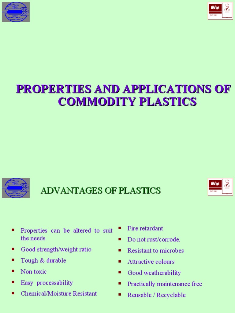 An In-Depth Look at Commodity Plastics: Their Properties, Applications