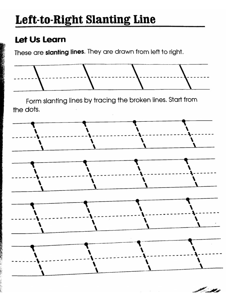 3W-Left To Right Slanting Line | PDF