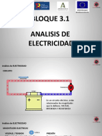 3.1 Analisis de Electricidad