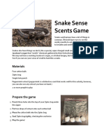 Sah Snakes Snake Sense Scents 210722