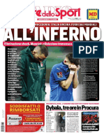 Corriere Dello Sport Nazionale 25 Marzo 2022