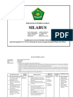 Silabus Akidah Akhlak Kelas 10