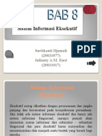 Sistem Informasi Eksekutif: Surtikanti Djamali (20031077) Julianty A.M. Enot (20031017)