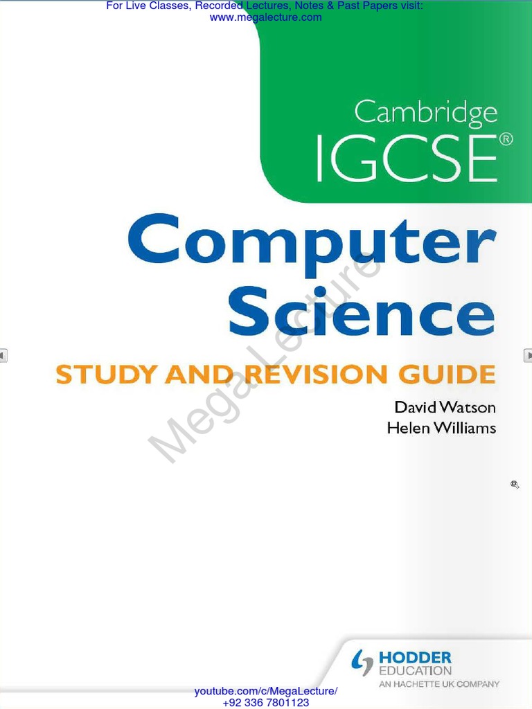 Computer Science Revision Guide PDF