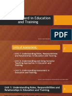 Award in Education and Training PowerPoint