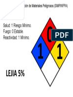Rotulo Lejia 5%