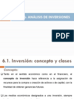 Inversión. Concepto y Clases