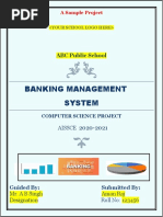 Banking Management System