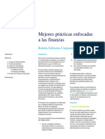 Mejores Practicas Enfocadas Finanzas