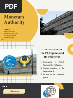 Central Monetary Authority (Group 1)