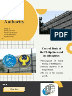 Central Monetary Authority (Group 1)
