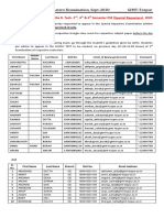 GIMT-Tezpur Special Repeaters Exam Circular Sept-2020