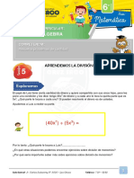 6ºgrado-Álgebra-S5-División de Monomios