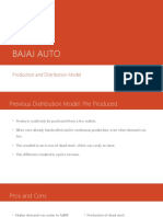 BAJAJ AUTO (Sales and Distribution)