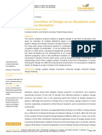 Characteristics of Design As An Academic Discipline