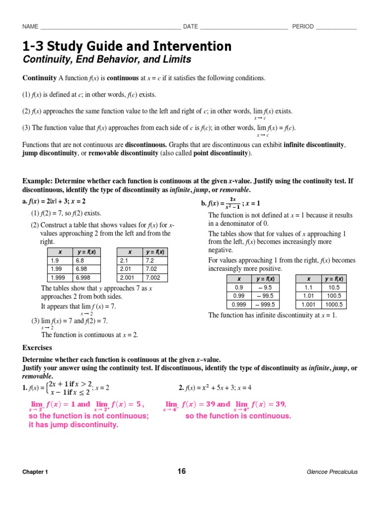 answer-key-1-3-study-guide-and-intervention-pdf-continuous-function