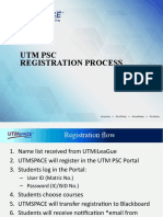 UTM PSC (Registration Process) Latest