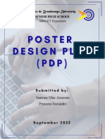 Poster Design Plan (PDP) - COM111 - PT