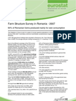 Farm Structure Survey in Romania - 2007
