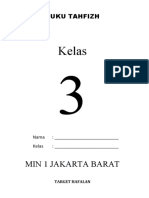 Buku Tahfizh Kelas 3