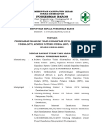 Penanganan Kejadian Tidak Diharapkan (KTD), Kejadian Tidak Cidera (KTC), Kondisi Potensi Cidera (KPC), Dan Kejadian Nyaris Cidera (KNC)