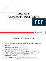 Project Preparation Session PDF