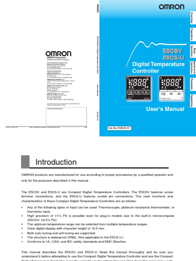 OMRON E5CC PROGRAMMING MANUAL PDF DOWNLOAD intelligence overview