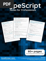 Type Script Notes For Professionals