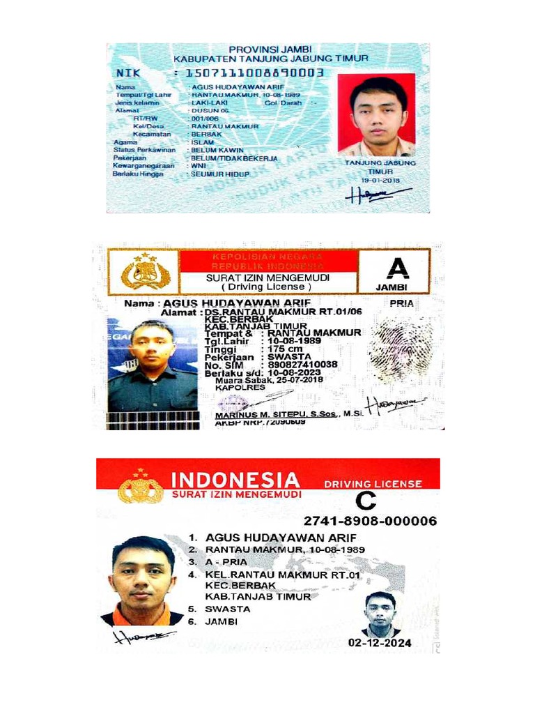 KTP Sim A C | PDF