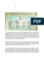 Organizational Structure at Zamboanga City Medical Center