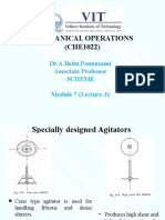 FALLSEM2022-23 CHE1022 ETH VL2022230100737 Reference Material I 05-11-2022 Lecture-3 (Agitator Drive System)