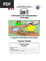 TLE - ICT 10 (Computer Hardware Servicing) - TG