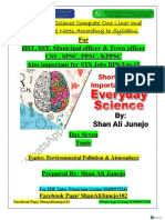 Day 7 Everyday Science Complete Notes