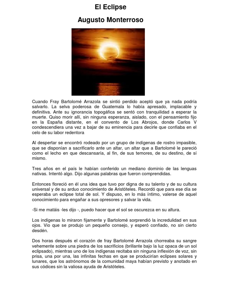 El Eclipse | PDF